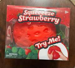 Strawberry Tactile Sensory Squeeze Toy