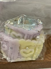 Taba Squishy Wedding Cake With Feather Closure-Creamy Texture- Embellish Fidget