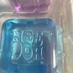 AUTH!! Schylling NeeDoh Nice Ice Baby 4 pack, Mini Nice Cube 1Pink 2Blue 1Purple