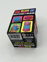 Nee Doh Nice Cube Glitter and Glow – PINK. Brand New. **FREE SHIPPING**