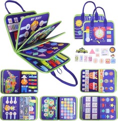 Multi-Sensory Blanket for Dementia Care – Adult Sensory Activity Board