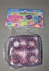 Sugar Swaps Building Blocks Purple Glitter Squishy Sensory Fidget Toy ORB NEW