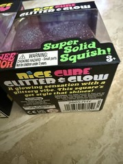 NeeDoh Bundle- Nice Cube Glitter Glow + Nice Ice Baby 4 Pack