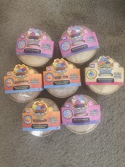 Squishy Dumplings Assorted Lot Of 7(Seashell, Sunset, & Purple Holographic)