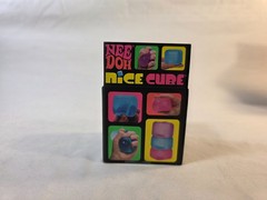 Nee Doh Nice Cube Super Solid Squish Color Blue New In Box Squishy Fun
