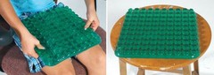 GEL E SEAT Wheelchair Pressure Relief Seat Weighted Pad SPECIAL NEEDS Fidget Mat