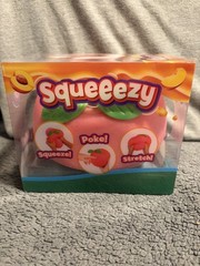 Lot 3 Squishy Sunny Days SmushMart Grape 🍇 Peach 🍑 Cherry 🍒 Squeeze Toys RMS