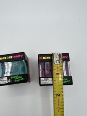 Needoh Nee Doh Nice Ice Purple & Blue Lot of 2 Authentic Teenie Squeeze Cube NEW