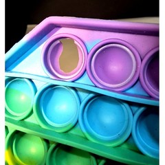 1781. Sensory Fidget Toys Silicone Bubbles Set of 2