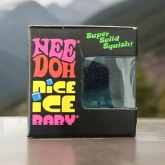 NeeDoh Blue NICE ICE BABY Solid Squish! Small Cube – SEALED / Brand New