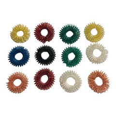 12 Pieces Spiky Sensory Finger Rings, Spiky Finger Ring/Acupressure Ring Set …