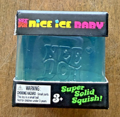 Needoh Squishy Nice Ice Baby Viral CUBE BRAND NEW-IN BOX AUTHENTIC BLUE