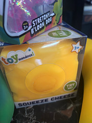 Toymendous Squeeze Cheese Tactile Squeeze Toy, Yellow, Ages 3-5 Years