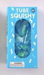 J’adore Tub Squish Sensory Squeeze Toy- Blue Color Fidget Glitter Water Stress