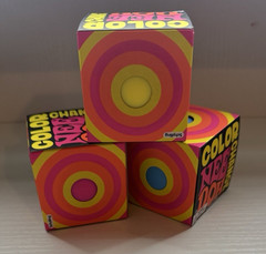 Schylling Color Changing NeeDoh Tactile Squeeze Stress Ball Cube, Multicolor