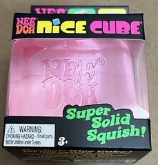 Lot Of 17 NEW SEALED Nee Doh Nice Cube Super Solid Squish Blue Purple Pink