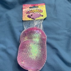 Sparklee Capybara Pink Glitter Squishy Fidget/Stress Toy