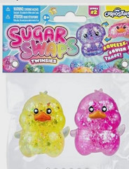 Sugar Swaps Twinsies S2 Curiosities Duck Squeeze Toys Pink/Yellow 5+. Opened