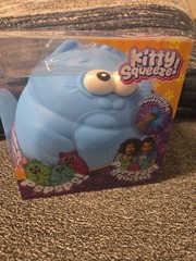 Kitty Squeeze Blue PPNC Five Below Viral Squishy Sensory/Stress Relief Toy NIB