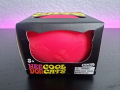 NeeDoh Cool Cats Pink Color Changing Squishy Fidget Stress Toy Rare
