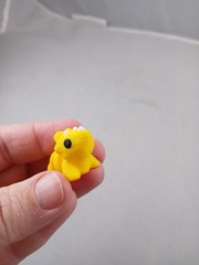 Articulated Flexible Triceratops Dinosaur Fidget Toy 3D Printed Stress Relief