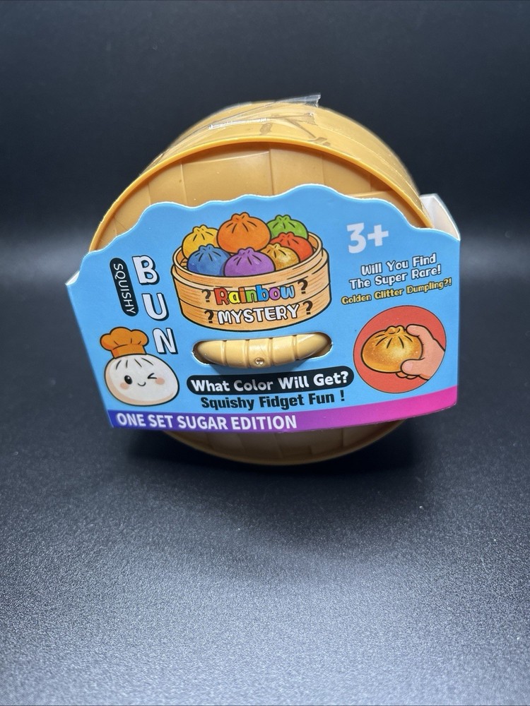 Viral Surprise Rainbow Mystery Dumpling Regular Squishy! Sugar Edition