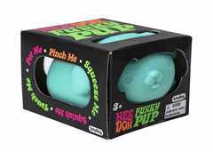 Schylling Nee Doh Funky Pup Squeeze Toy Blue