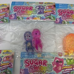 ORB Curiosities Sugar Swaps Series 2 Squish Squeeze Toys Twinies & Triplets LOT