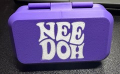 3D Printed Protective Carrying Storage Case For NeeDoh Nice-Sicle