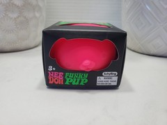 Nee Doh Funky Pup Squeeze Ball Super Squish Pink ✨ 100% Authentic 2026 ~ New