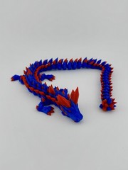 3 D Printed Articulated Dragon Designed by Cinderwing
