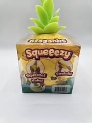 Sunny Days Squeeezy Pineapple Tactile Squeeze Toy Yellow/Green Ages 3-5 Years