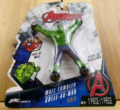 Hulk Wall Crawler Action Hero Tumbler Crawly Sticky Toy Figure toss Avengers 1pc