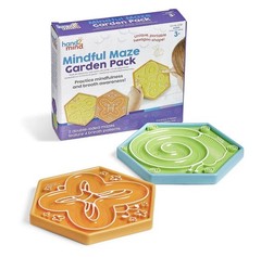 hand2mind Mindful Maze Garden Pack, Tactile Sensory Toys for Toddlers, Anxiety R