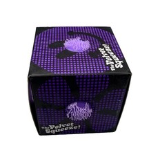 NeeDoh Fuzz Ball Flower Power Velvet Squeeze Fidget Squeeze Toy, Purple, 3+