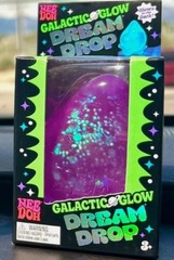 PURPLE Needoh Nee Doh Galactic Glow Dream Drop EXTREMELY RARE AUTHENTIC