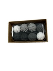 ONO Signets – Silicone Magnetic Balls with Textured Set of 8, Graphite