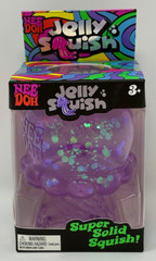 Authentic Schylling Needoh 🔥 Purple Jelly Squish Squishy Squeeze Toy VIRAL