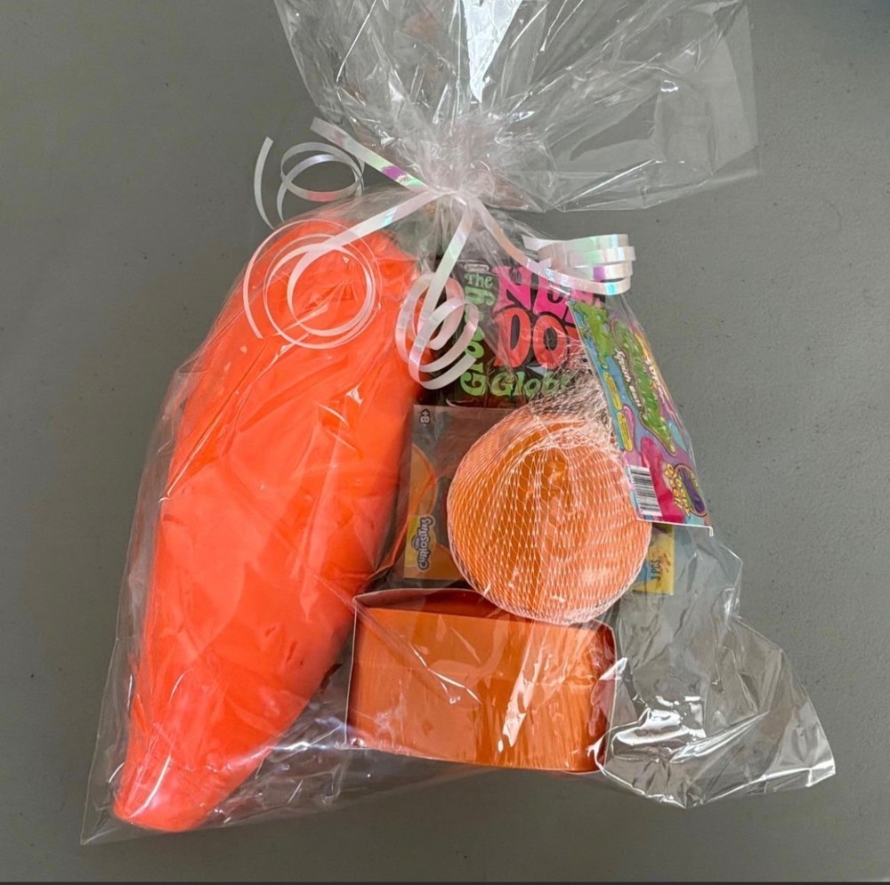 Sunny Days Toymendous Squeezy Carrot Orange Squishy Toy Bundle