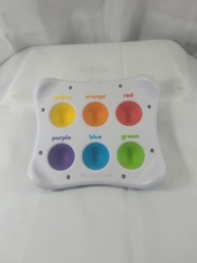 Dimpl Duo Sensory Toy With Braille Colors & Shapes Fat Brain Toys