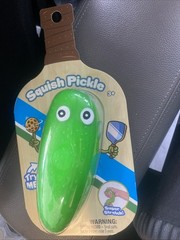 New Sunny Days Squish Pickle Super Stretchy Fun Holds Shape 5.5” Age3+ FreeS&H
