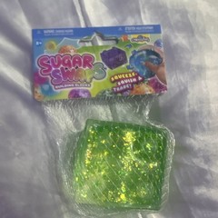 ORB Sugar Swaps Building Blocks Green Tactile Squish Squeeze & Twist Toy 42677