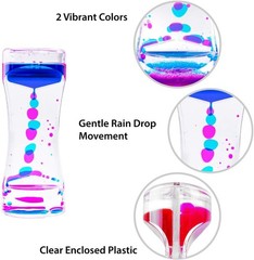 Liquid Motion Bubbler for Sensory Play, Fidget Toy, Children Activity, Desk T…