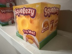 Squeeezy Cheese Sunny Days Squeeze Toy Stretch Squishy