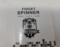 White Fidget Spinner Kids Teen Adults Toys ADHD Autism Addictive Fidget Spinners