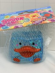 ORB Sugar Swaps Duck Cube Squeeze Toys Set of 3 Blue/ Pink /Yellow