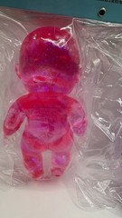 ORB Curiosities Sugar Swap Jumbo Babies pink and purple set squishy toys
