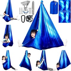 Double Layer Sensory Swing for Kids & Adults Holds up to 300Lbs Indoor and Outdo