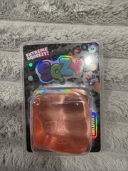 Sunny Days SQZY Squeezy Cube Light‑Up Squishy 3” Orange Gel Fidget – NeeDoh Styl