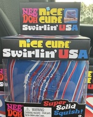 ***ONE*** NeeDoh Nice Cube 4th Of July Swirl – 100% AUTHENTIC NIB!